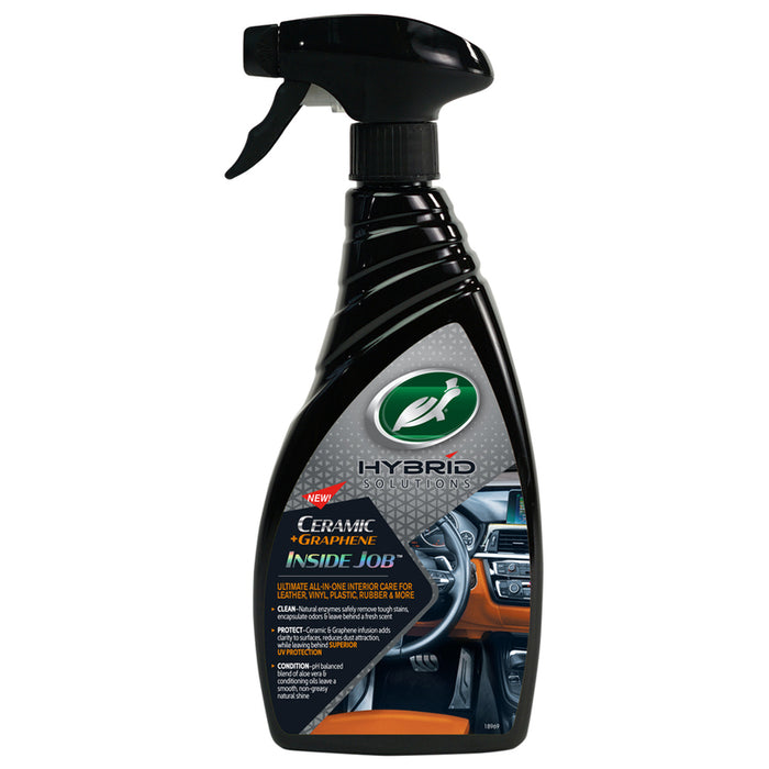 CLEANER FOR LEATHER, RUBBER AND PLASTIC 500ML TURTLE WAX