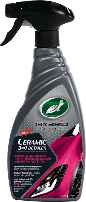 TURTLE WAX HS CERAMIC 3 in 1 DETAILER 500ML Спрей за почистване и защита