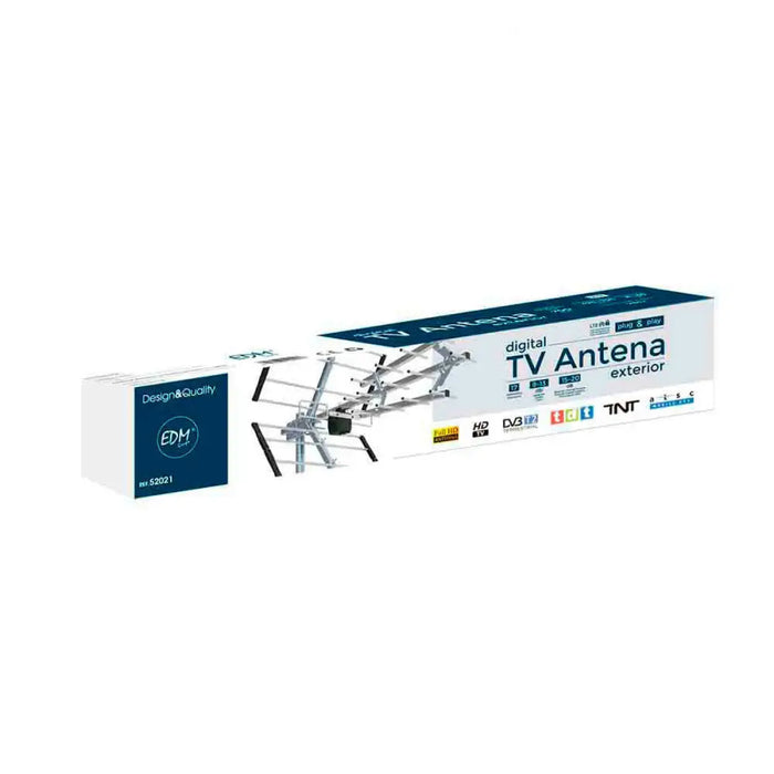 TV antenna EDM 52021 470-694 Mhz UHF - Електроника Телевизори<<<Компютри| Електроника<<<BigBuy&&&Цифрови Тунери и