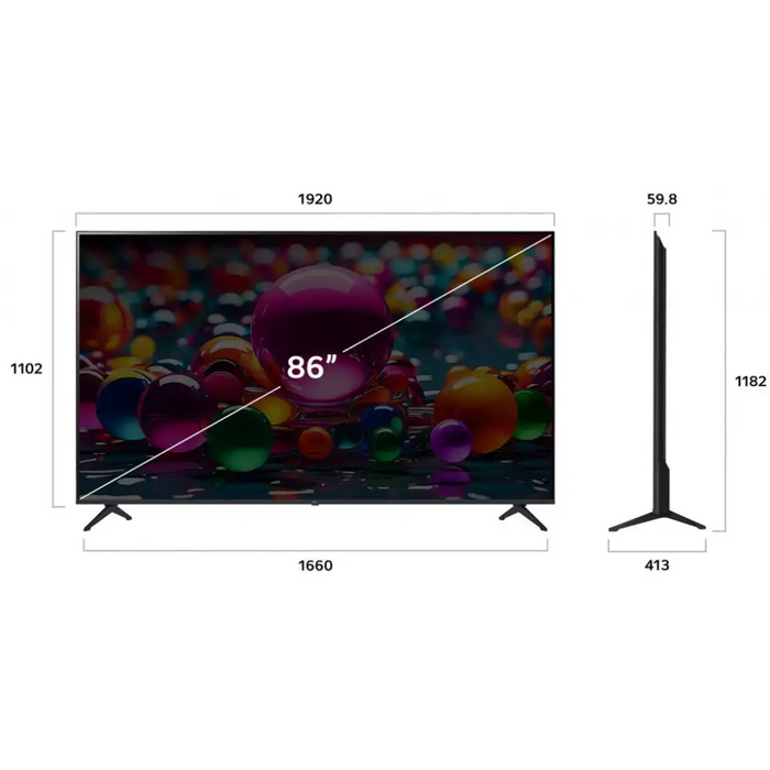 TV LG LED 86UA75006LA - LED<<<Телевизори<<<Телевизори Аудио и видео<<<TechMart