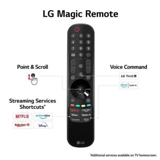 TV LG OLED42C34LA OLED evo C3 42’’ 4K UltraHD 100 Hz Smart TV webOS 23 - OLED Телевизори<<<Телевизори<<<Черна техника и