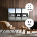 TV Mount MacLean MC-421 32’’ 90’’ 80 kg - Поставки за телевизори<<<Електроника Телевизори<<<Компютри|
