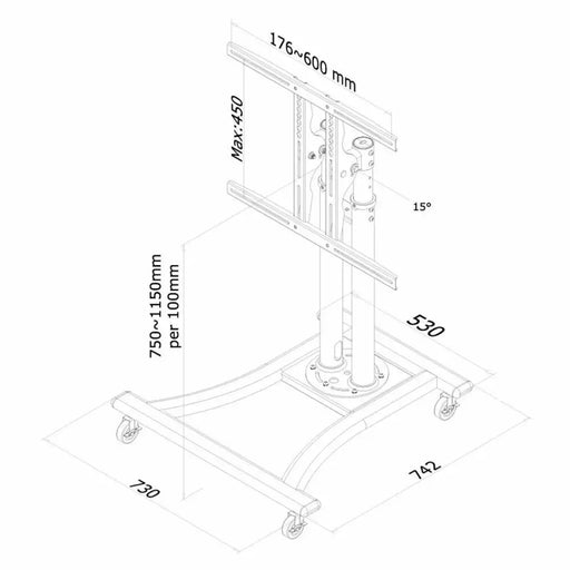 TV Mount Neomounts PLASMA-M1200 27’’ 70’’ 42’’ 50 kg - Електроника Телевизори<<<Компютри|