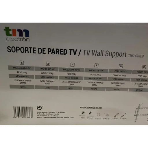 TV Mount TM 26’’-50’’ 30 Kg - Електроника Телевизори<<<Компютри| Електроника<<<BigBuy&&&Поставки за