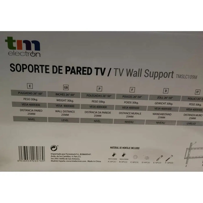 TV Mount TM 26’’-50’’ 30 Kg - Електроника Телевизори<<<Компютри| Електроника<<<BigBuy&&&Поставки за