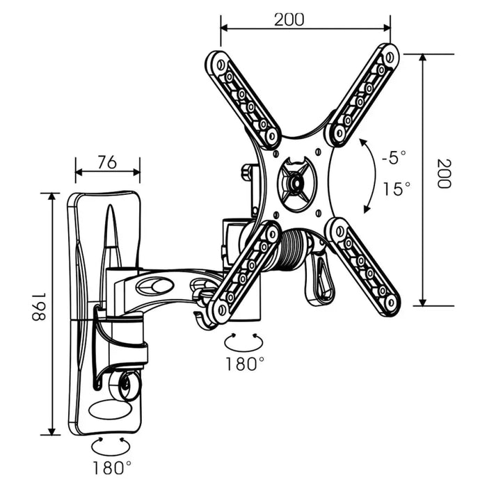 TV Mount TM Electron 25 kg 10’’-32’’ - Електроника Телевизори<<<Компютри| Електроника<<<BigBuy&&&Поставки за