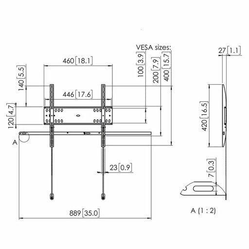 TV Mount Vogel’s 7045000 50 kg 55’’ 42’’ - Електроника Телевизори<<<Компютри| Електроника<<<BigBuy&&&Поставки за