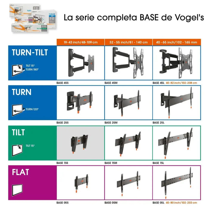 TV Mount Vogel’s BASE15S - Електроника Телевизори<<<Компютри| Електроника<<<BigBuy&&&Поставки за