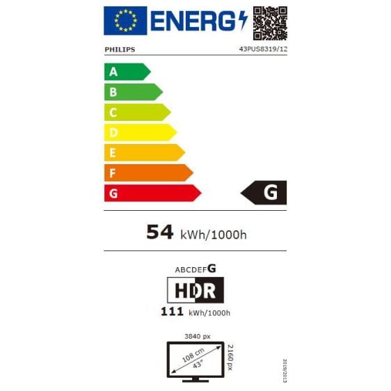TV PHILIPS 43PUS8319/12 43’’(108 cm) 4K Ultra HD Ambilight TV Titan OS - Телевизори<<<Телевизори<<<Аудио Видео Дисплеи