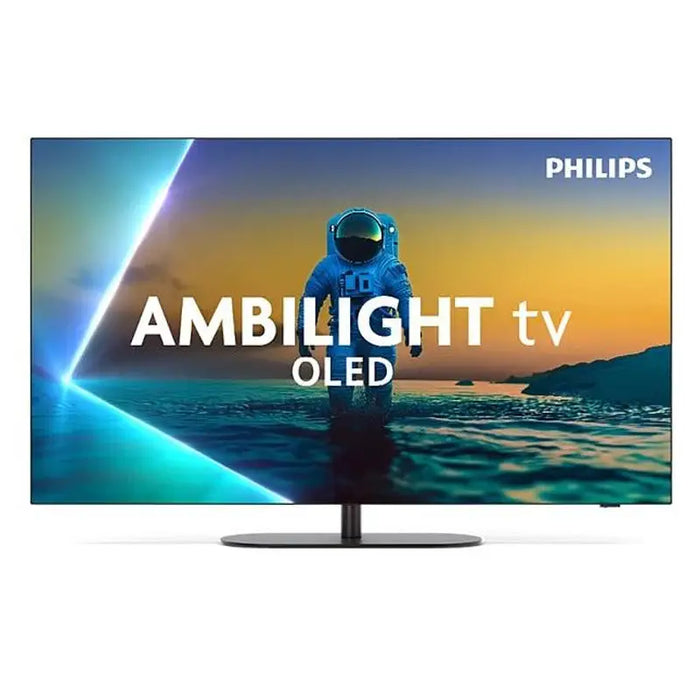 TV PHILIPS 55OLED820/12 55’’(139 cm) OLED 4K Ultra HD Ambilight TV Google TV - OLED Телевизори<<<Телевизори<<<Черна