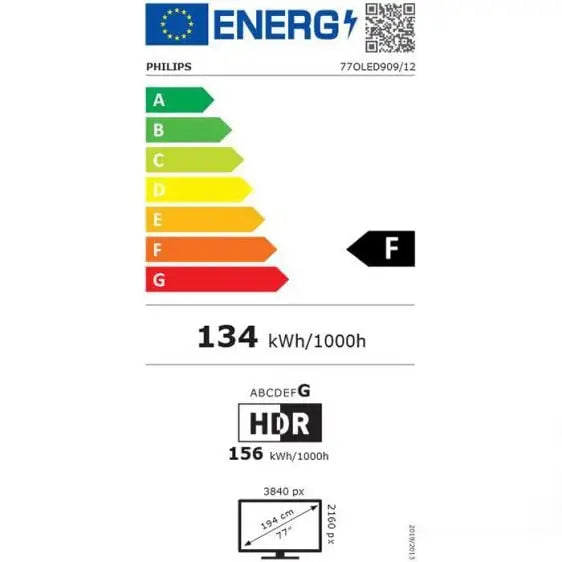 TV PHILIPS 77OLED909/12 77’’(194 cm) OLED+ 4K Ultra HD Ambilight TV Google TV™ - OLED Телевизори<<<Телевизори<<<Черна