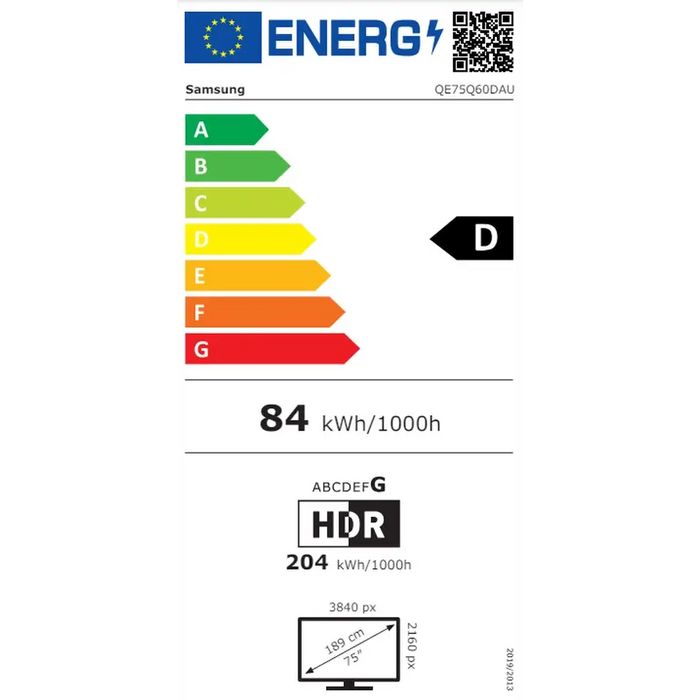TV SAMSUNG QE75Q60DAUXXH 75’’(189 cm) QLED 4K Ultra HD Smart TV Tizen 2024 - Телевизори 75’’<<<SAMSUNG