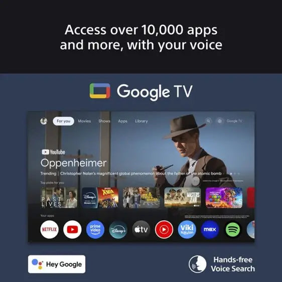 TV SONY Bravia 3 K65S39B 65’’ (164 cm) 4K Ultra HD Smart TV (Google TV) 2025 - 4K телевизори<<<Телевизори<<<Черна