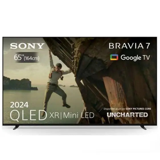 TV SONY Bravia 7 K65XR70 65’’ (164 cm) QLED XR Mini LED 4K Ultra HD Smart Google TV (2024) - QLED