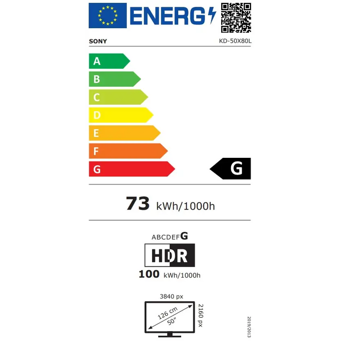 TV SONY Bravia KD50X80LAEP 50’’ X80L 4K Ultra HD HDR Smart TV(Google TV) - Телевизори 50’’<<<SONY телевизори