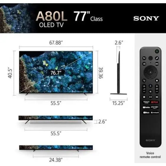 TV SONY Bravia XR OLED XR77A95L - OLED Телевизори<<<Телевизори<<<Черна техника и IT<<<TechnoMix&&&Телевизори<<<TV Аудио