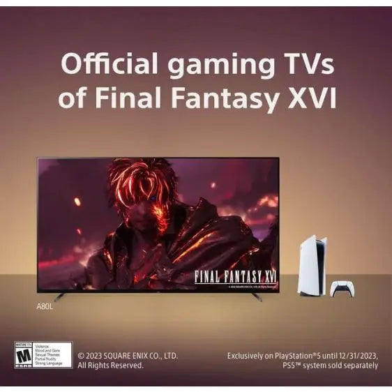 TV SONY Bravia XR OLED XR83A80L 83’’(210 cm) Class A80L 4K Ultra HD HDR Smart TV(Google TV) (2023) - OLED