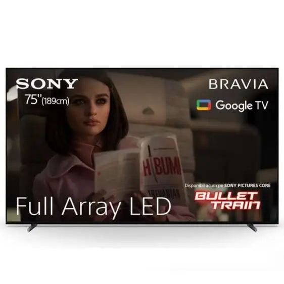 TV SONY Bravia XR75X90LAEP 75’’ X90L 4K Ultra HD HDR Smart TV (Google TV) - 4K телевизори<<<Телевизори<<<Черна техника