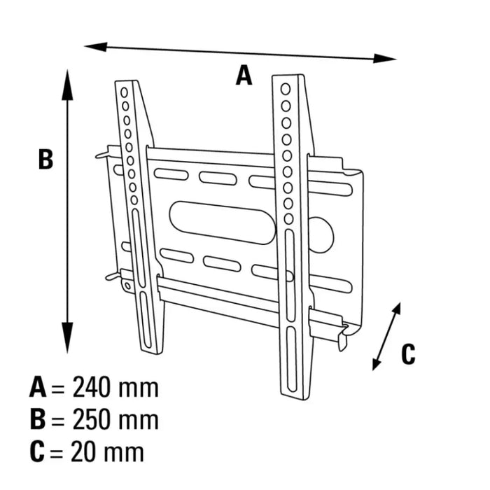 TV stand HAMA-84424 19’’ - 37’’ - Стойки за телевизор<<<Аксесоари за телевизори<<<Аксесоари<<<TechMart&&&Стойки за