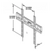 TV stand Sencor SHT-B302 SLIM 40’’-70’’ - Стойки за телевизор<<<Аксесоари за телевизори<<<Аксесоари<<<TechMart&&&Стойки