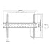 TV stand Stell SHO 4420 LCD 37’’-70’’ - Стойки за телевизор<<<Аксесоари за телевизори<<<Аксесоари<<<TechMart&&&Стойки