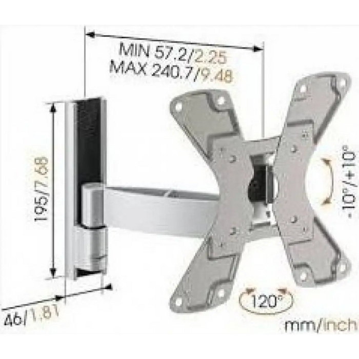 TV stand VOGELS WALL 1125 for LED/LCD 19’’-37’’ - Стойки за телевизор<<<Аксесоари за
