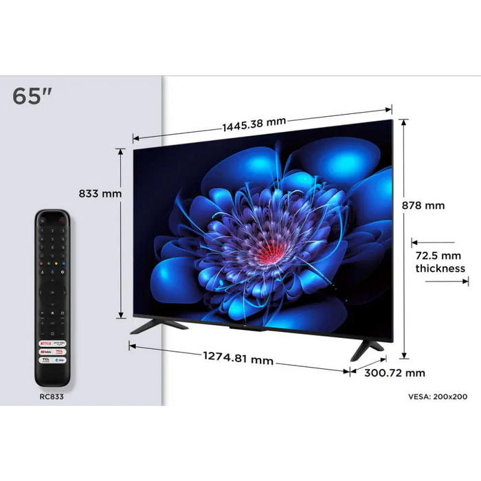 TV TCL LED 65P69K - LED<<<Телевизори<<<Телевизори Аудио и видео<<<TechMart&&&Телевизори<<<Телевизори<<<Аудио Видео