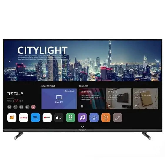 TV TESLA 43E645BFW 43’’ (109 cm) Full HD Smart webOS - Full HD телевизори<<<Телевизори<<<Черна техника и IT<<<TechnoMix