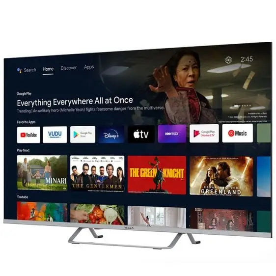 TV TESLA 55E635SUS 55’’(139 cm) 4K Ultra HD Android TV 11 OS - 4K телевизори<<<Телевизори<<<Черна техника и