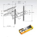 TV Wall Mount with Arm Axil AC0593E 26’’-65’’ 30 Kg 26’’ 30 Kg - Електроника Телевизори<<<Компютри|