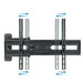 TV Wall Mount with Arm TooQ LP7863TN-B 35 kg - Електроника Телевизори<<<Компютри| Електроника<<<BigBuy&&&Поставки за
