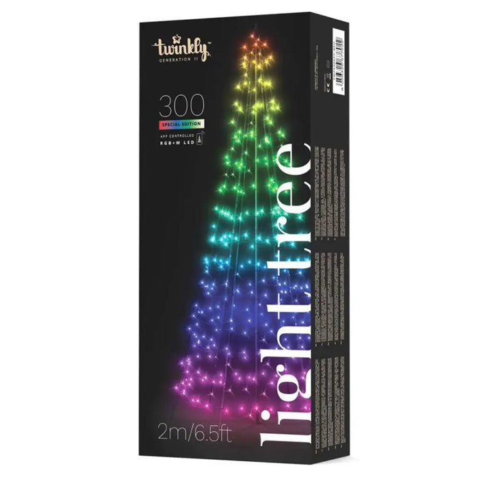 TWINKLY Light Tree 300 Special Edition (TWP300SPP-BEU) Decorative LED Christmas tree 300 LED RGB + W 2 m - Christmas