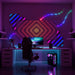 Twinkly Matrix - 500 RGB LED Pearl-shaped lights clear wire 1.7x7.8ft F-plug type - Decorative
