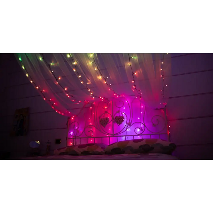 TWINKLY Strings 600 (TWS600STP-BEU) Smart Christmas tree lights 600 LED RGB 48 m - Christmas tree