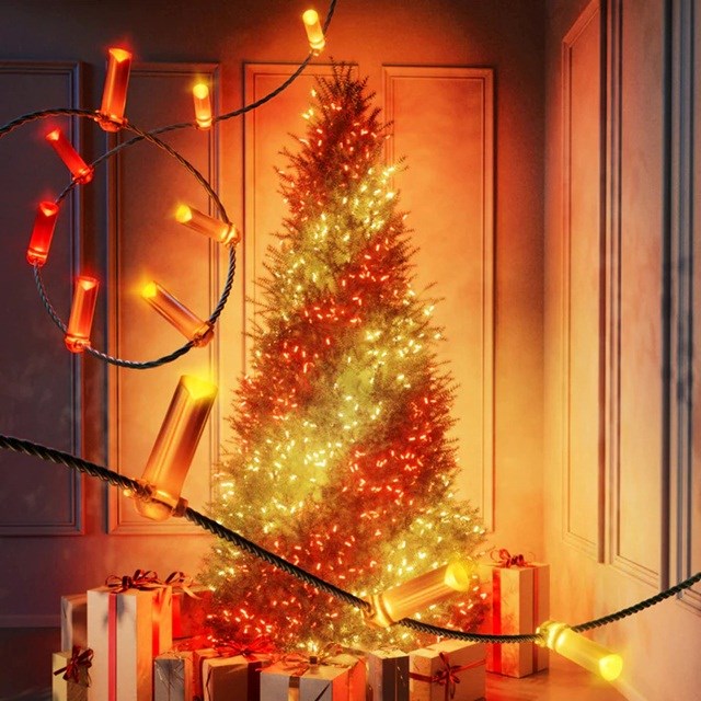 LIGHTING GARLAND 600CM 200LED TWINKLY TWKC200RGB-G