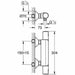 Two-handle Faucet Grohe Precision Start For shower Matte back Metal - Аксесоари и кранчета<<<Баня<<<Дом