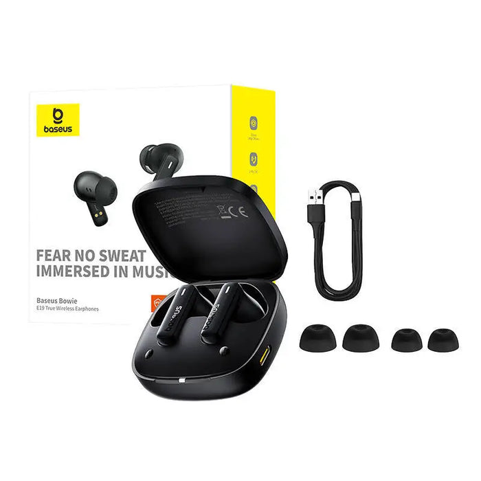TWS Baseus Bowie E19 Headphones (black) - TWS<<<Wireless<<<Headphones<<<Audio<<<InnproXML&&&Headphones