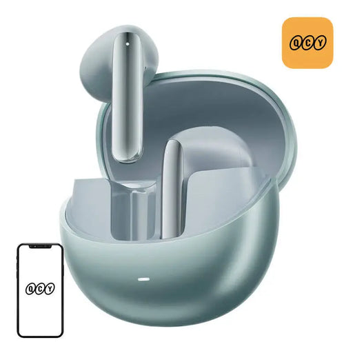 TWS QCY AilyBuds Pro+ HT10 Pro Headphones ANC (green) - TWS<<<Wireless<<<Headphones<<<Audio<<<InnproXML