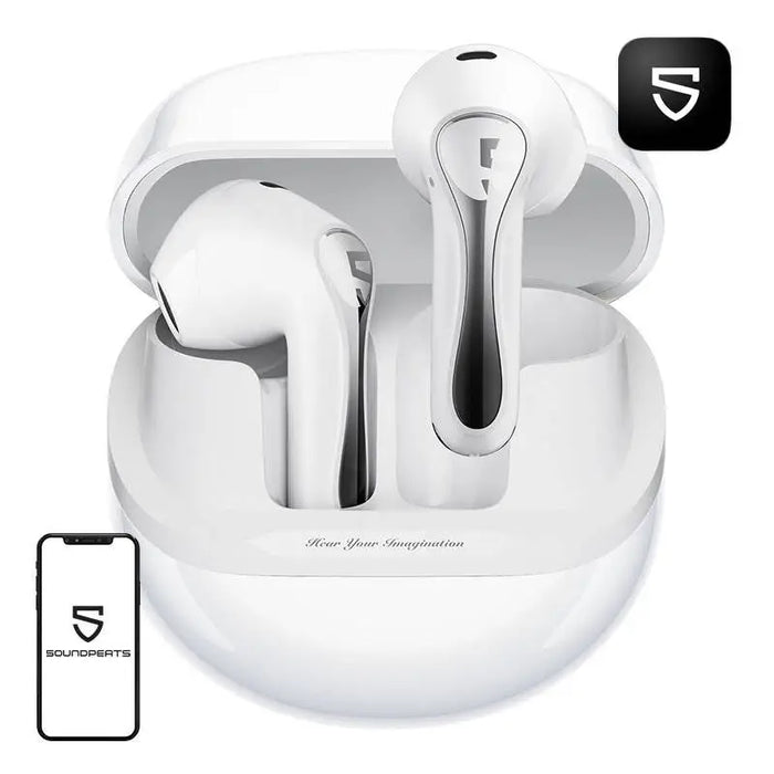 TWS Soundpeats Air 5 headphones (white) - TWS<<<Wireless<<<Headphones<<<Audio<<<InnproXML