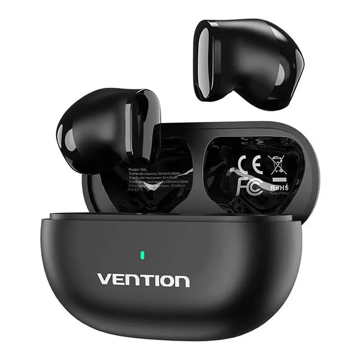 TWS Vention NBLB0 Earbuds T12 Wireless Headphones (black) - TWS<<<Wireless<<<Headphones<<<Audio<<<InnproXML&&&Безжични