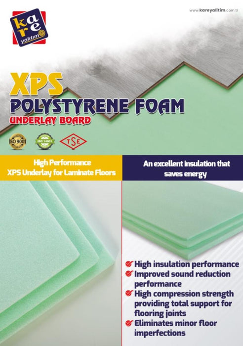 XPS UNDERLAY 3 MM 40x100 4.80 M2 KARE