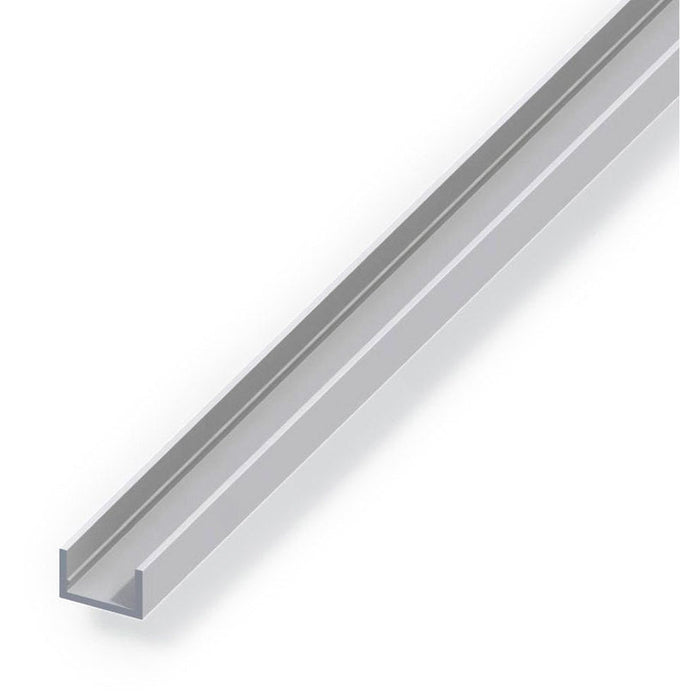 U-SHAPED ALUMINUM PROFILE ANODISED 11.5X10 MM 1 M ALFER ALUMINUM - Профили<<<Профили и планки<<<Инструменти и