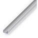 U-SHAPED ALUMINUM PROFILE ANODISED 16.5X10 MM 2 M ALFER ALUMINUM - Профили<<<Профили и планки<<<Инструменти и
