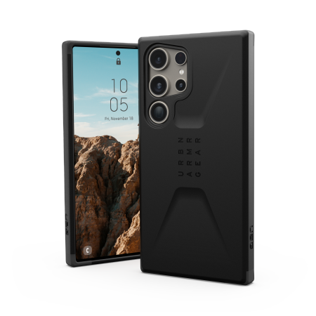 UAG Civilian case for Samsung Galaxy S24 Ultra - black - Cell phone cases and covers<<<HurtelXML