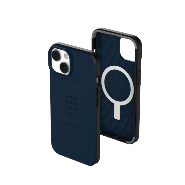 UAG Civilian MagSafe case for iPhone 14 Plus - blue - Cell phone cases and covers<<<HurtelXML
