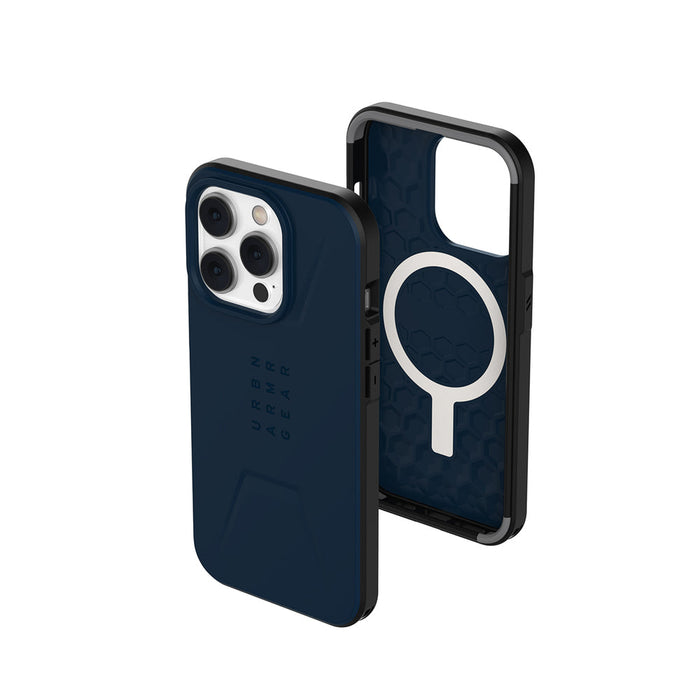 UAG Civilian MagSafe case for iPhone 14 Pro - dark blue - Cell phone cases and covers<<<HurtelXML