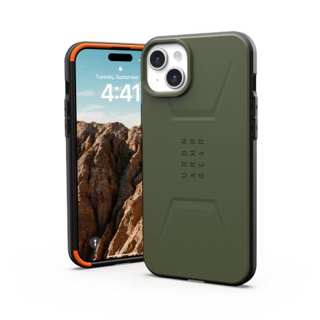 UAG Civilian MagSafe case for iPhone 15 Plus - green - Cell phone cases and covers<<<HurtelXML