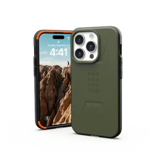 UAG Civilian MagSafe case for iPhone 15 Pro - green - Cell phone cases and covers<<<HurtelXML