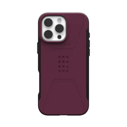 UAG Civilian Magsafe iPhone 16 Pro Max Case - Red - Cell phone cases and covers<<<HurtelXML