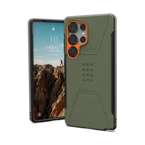 UAG Civilian Pro MagSafe Case for Samsung Galaxy S25 Ultra 5G - Olive - Cell phone cases and covers<<<HurtelXML